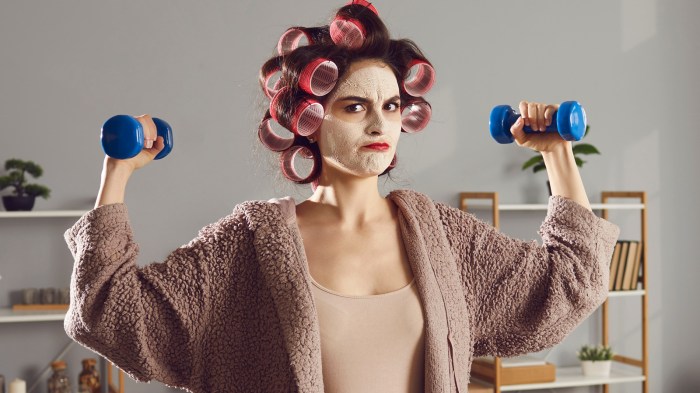 Redness rid working exercise self exercising tried